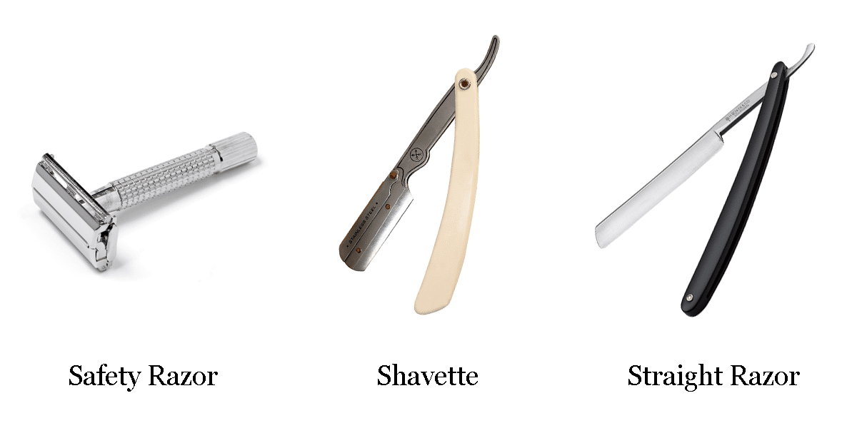 4 Different Razor Types - Guide to Choosing a Razor